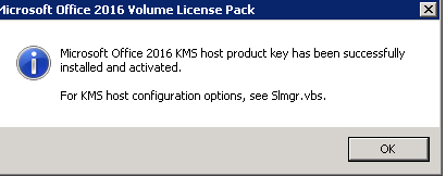 When Adding Office 2016 Product Keys To Kms The Specified Kms